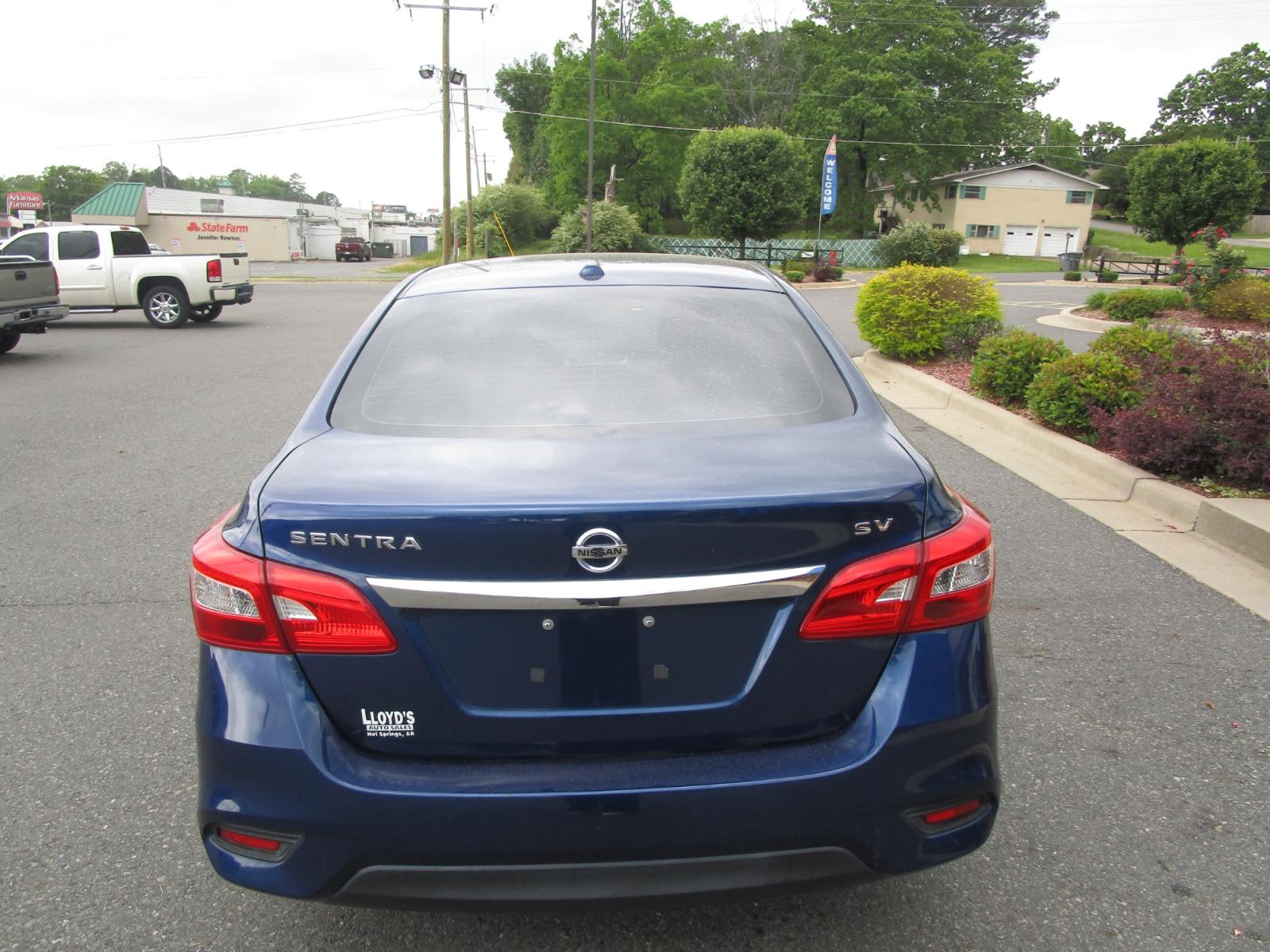 2018 BLUE Nissan Sentra (3N1AB7AP5JY) , located at 1814 Albert Pike Road, Hot Springs, AR, 71913, (501) 623-1717, 34.494228, -93.094070 - Photo #3